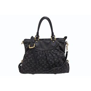 LOUIS VUITTON Neo Cabby handbag Monogram denim black